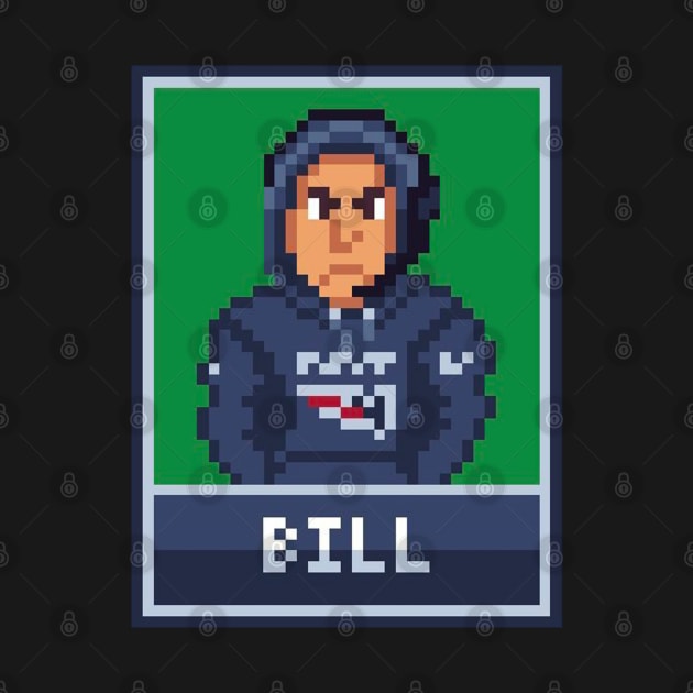 Bill 8bit by Roti Kodok Art