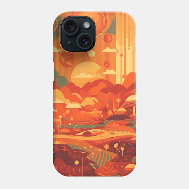 Many Lands Under One Sun Drawstring Phone Case by Kertz TheLegend