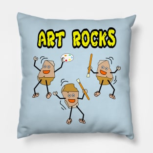 Art Rocks Pillow