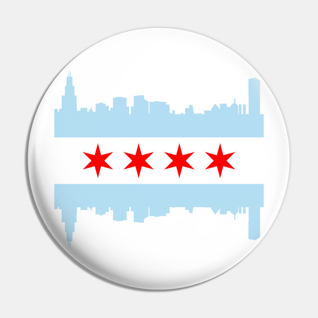 Chicago Flag Skyline