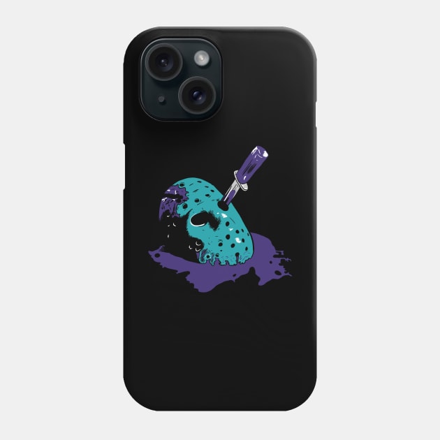 Jason Voorhees mask NES version Phone Case by Black Snow Comics