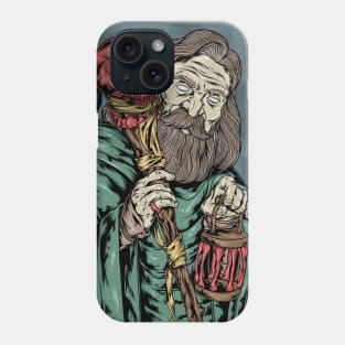 the grandfather witch Phone Case