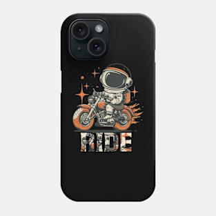 A Space Flight Driver Ride Bike Phone Case