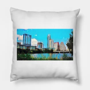 Austin, Texas - 2010 - Graphic 1 Pillow