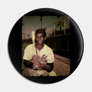 Ernie Banks in Chicago Cubs Pin