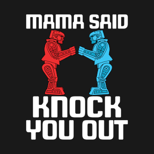 Retro Robot Boxing Shirt - Knock You T-Shirt