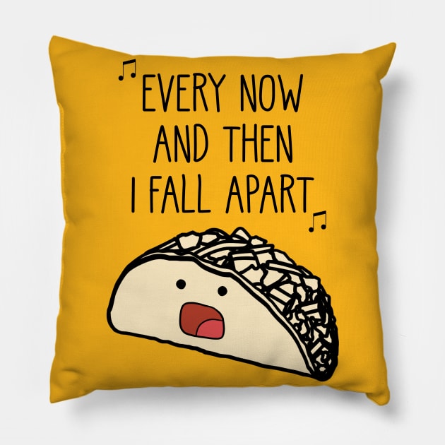 I Fall Apart Pillow by JasonLloyd