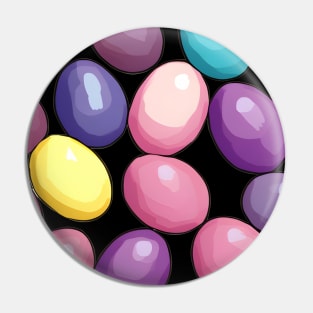 Painted Easter Egg Rocks (MD23ETR024) Pin