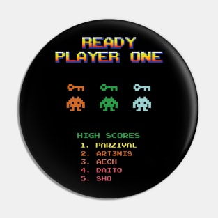 Ready Player One - High Scores Pin