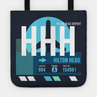 Hilton Head (HHH) Airport // Sunset Baggage Tag Tote