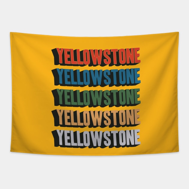 Yellowstone National Park Apparel Tapestry by Terrybogard97