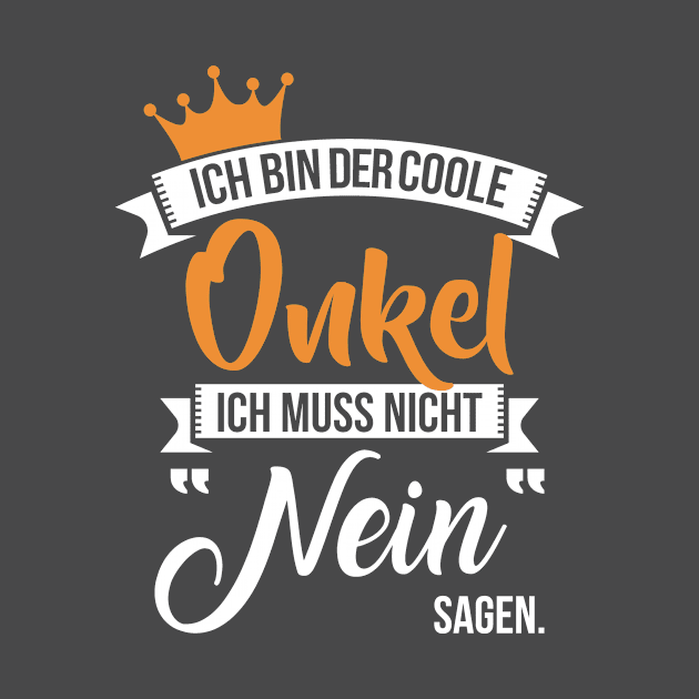 Ich bin der coole onkel by nektarinchen