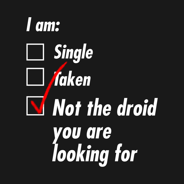 Single Taken Droid by TeEmporium