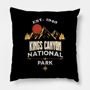 Kings Canyon National Park Pillow