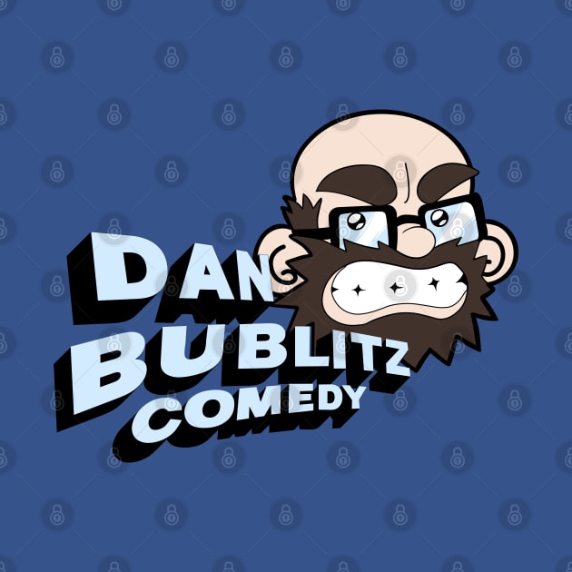 Dan Bublitz Jr Cartoon Comedy Logo by Blitzed Entertainment