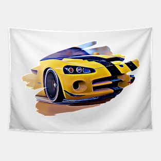 Viper Art Print Tapestry