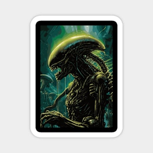 Aliens Magnet