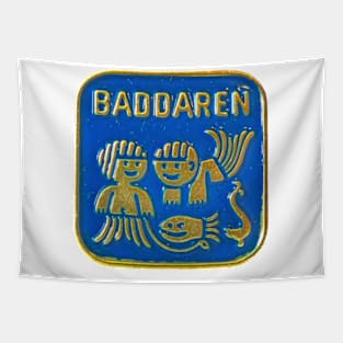 Swedish Baddaren Learn-to-Swim Badge Tapestry