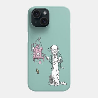 Professor Branestawm - The Exploding Clock Phone Case