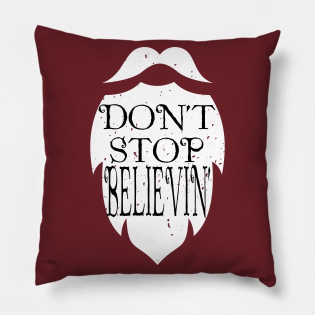 Believing in Santa Pillow by chriswig