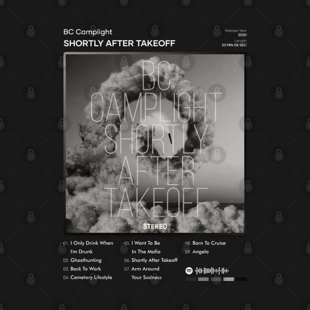 BC Camplight - Shortly After Takeoff Tracklist Album by 80sRetro