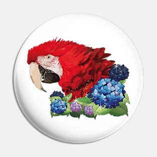 Aliverde Macaw Pin