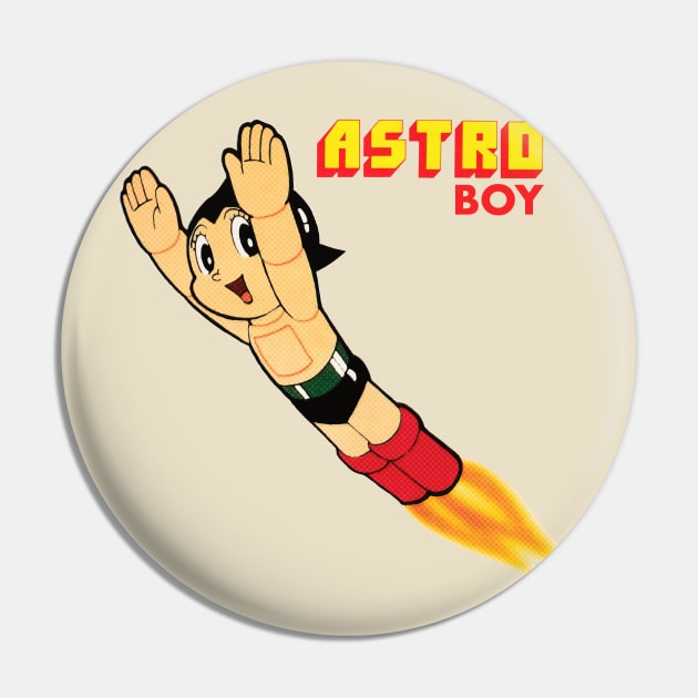 Astro Boy - Retro manga Pin by MiaouStudio