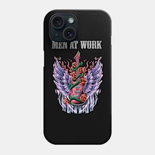 WORK AT THE MEN BAND Phone Case