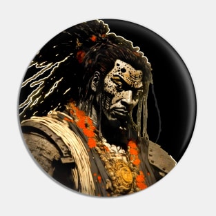 Yasuke Black Samurai in 1579 Feudal Japan Pin