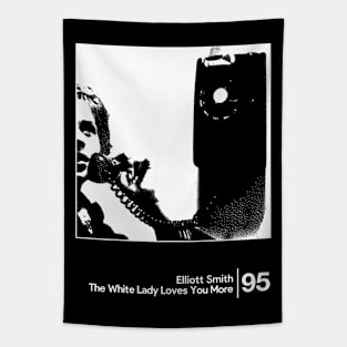 Elliott Smith  / Minimal Graphic Artwork Design Tapestry