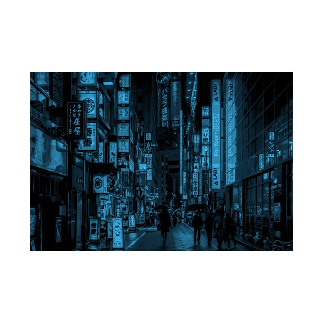 Shinjuku Nights Cyan Recolor by emiliapapaya