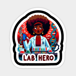 Lab Hero Steminist Power: Celebrating Black Women in Science Magnet