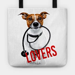 dog doctor lovers Tote