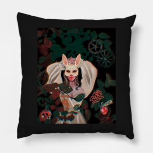 Alice In Rabbit Mask Pillow