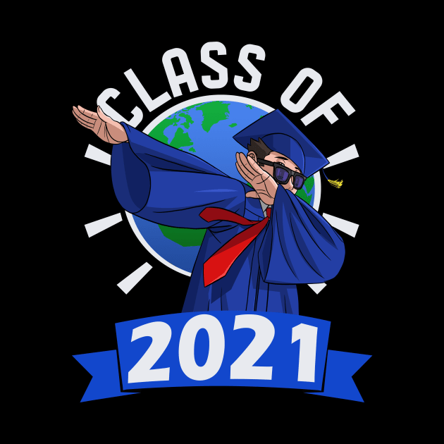 Class of 2021 Graduation Dabbing Dance Boy by Noseking