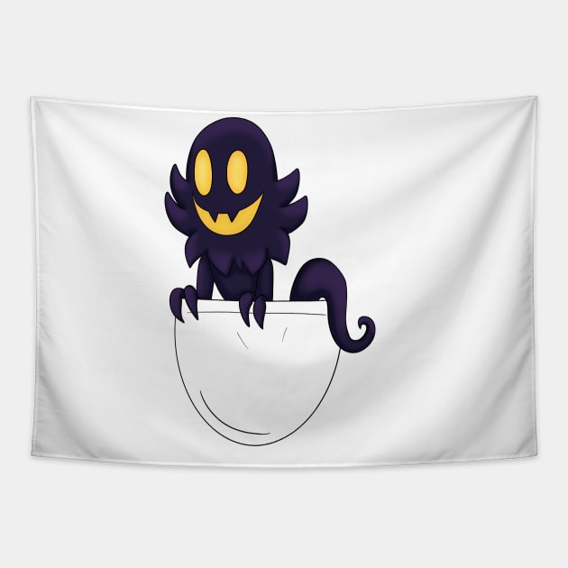 A Hat in Time Snatcher Pocket Tapestry by CaptainShivers