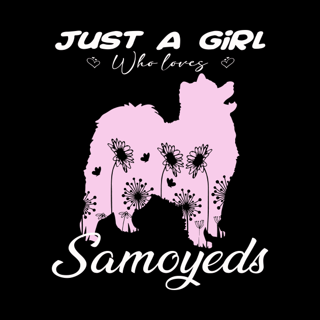 Snowy Serenade Stylish Tee for Admirers of Samoyed Majesty by Northground
