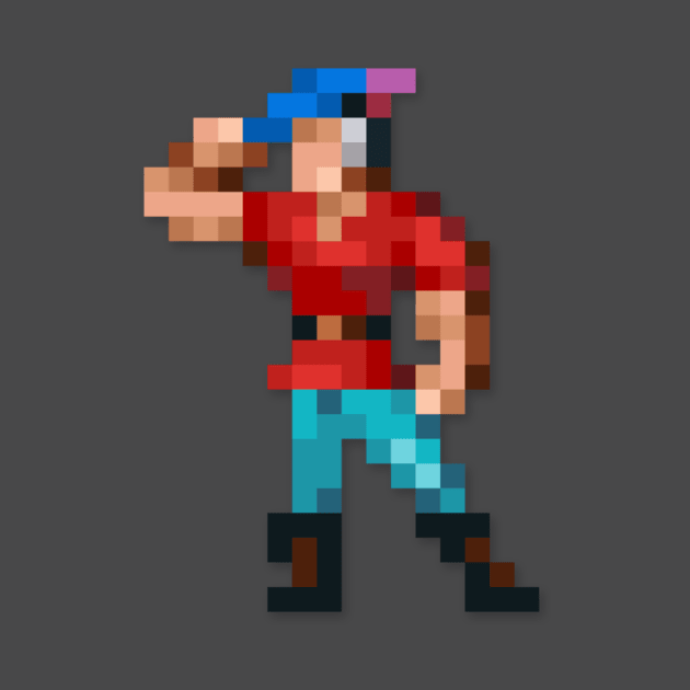 Graham low-res pixelart by JinnPixel