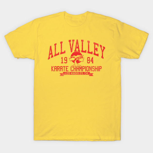 all valley karate tournament t shirt