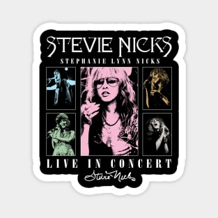 Stevie Nicks Vintage Rock Music 2023 Tour Live in Concert Magnet