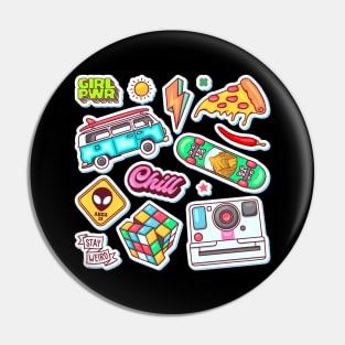 Sticker Abstract Pin