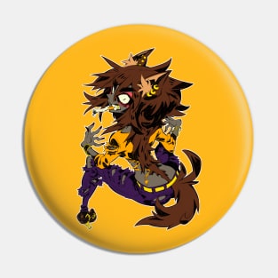 Werewolf girl Pin