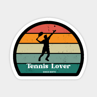 Court Master Tennis Tee - Love the Game Magnet