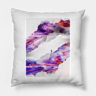 cosmic loneliness Pillow