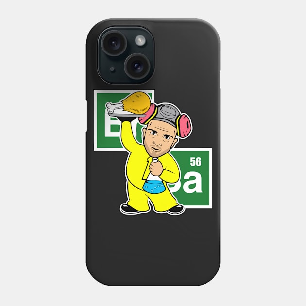 Chicken chemical fast food v2 Phone Case by buby87