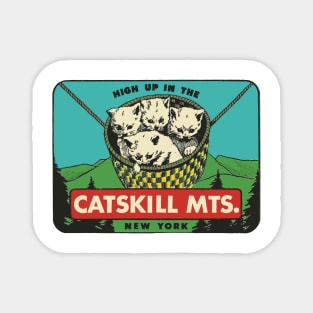 Vintage Style Catskill Mountains Magnet