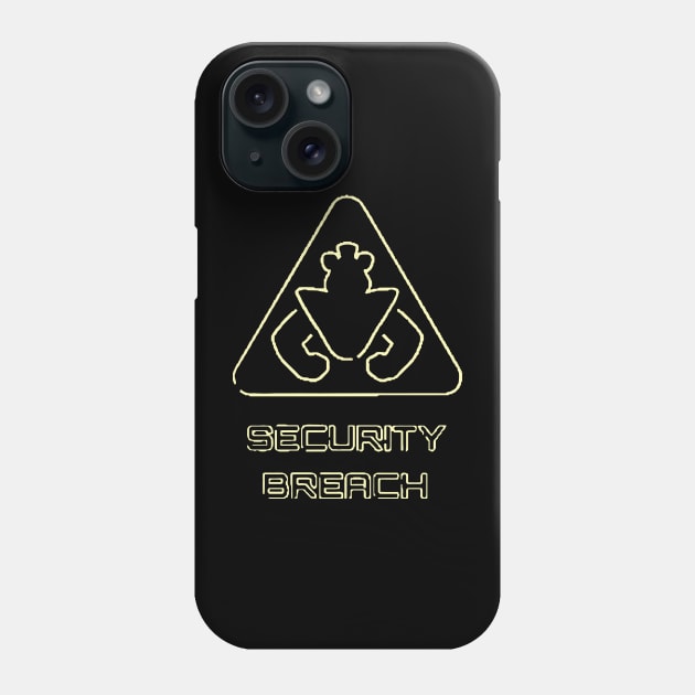 Five Nights at Freddy's Security Breach Symbol Logo Phone Case by mizoneroberto