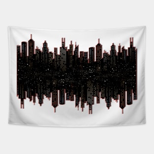 City by night Tapestry