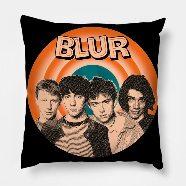 Blur Pillow by Parody Merch