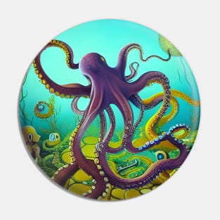 Octopus's Garden Pin